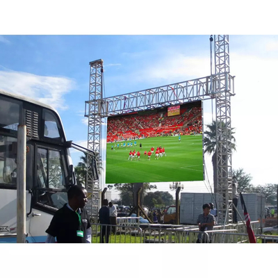 Stadiums-Werbetafel LED-Anzeigen-Anschlagtafel P3.91 500x500 Druckguss-Aluminium
