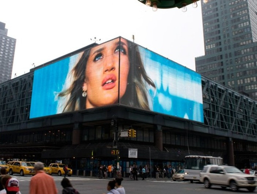 Werbung im Freien LED ROHS P8 zeigt 960x960mm für Einkaufszentrum-Schirm an