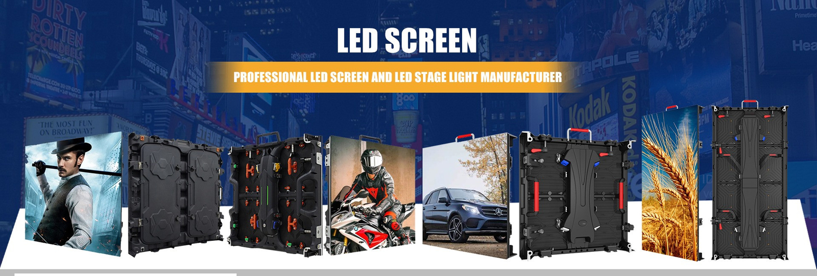 LED-Bühnenhintergrund-Bildschirm