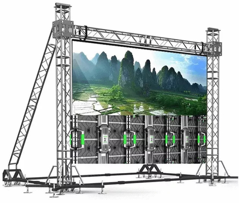 4 x 3 m P3,91 mm DJ-Stand-LED-Bildschirm für Bühnenvermietung