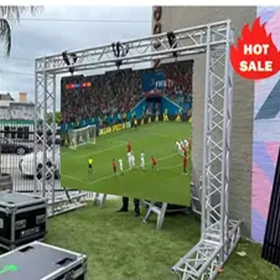 Riesige Stadiums-Hintergrund-geführte Videowand, geführte Mietanzeige P2.6 P2.9 P3.91 im Freien